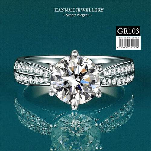 【GR103】Korean Classic Diamond Ring