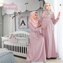 Isabela Maternity Jubah  - Clearance - Pink - Size XL