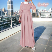 Timur Back Zip Jubah - Clearance - Pink - Size M