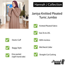 Janiya Knitted Pleated Tunic Jumbo