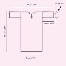 Zavia Kaftan Tunic Loose Pants Set - Clearance - Brown - Size M