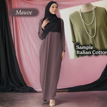 Vardah Italian Crumple Cotton Jubah A