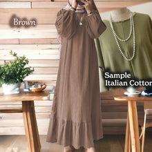 Henna Cotton Tunic Jumbo - Clearance - Brown - Size 4XL