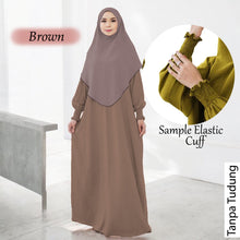 Ladie Elastic Cuff Tunic Jumbo (No Tudung)