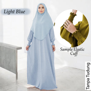 Ladie Elastic Cuff Tunic Jumbo (No Tudung)