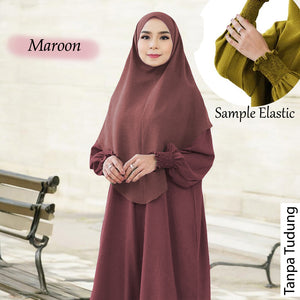 Ladie Elastic Cuff Tunic Jumbo (No Tudung)