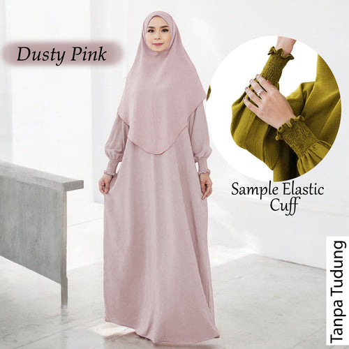 Ladie Elastic Cuff Tunic Jumbo (No Tudung)