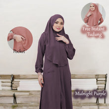 Wajiha Set + Free Instant Tudung