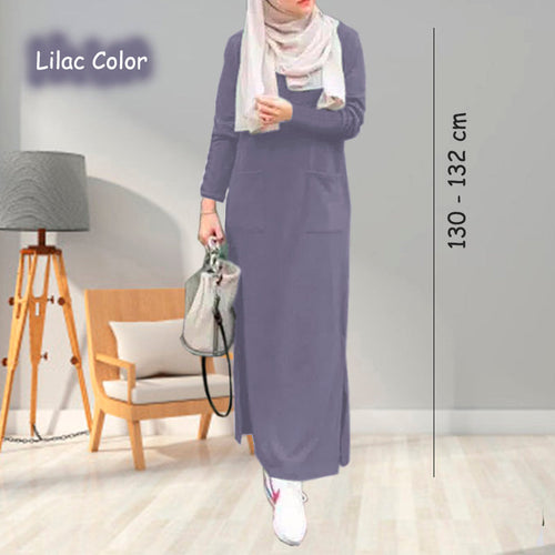 Leya Tunic Jumbo - Clearance - Lilac - Size M