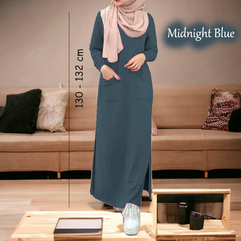 Leya Tunic Jumbo C (Midnight Blue) - COD Not Available