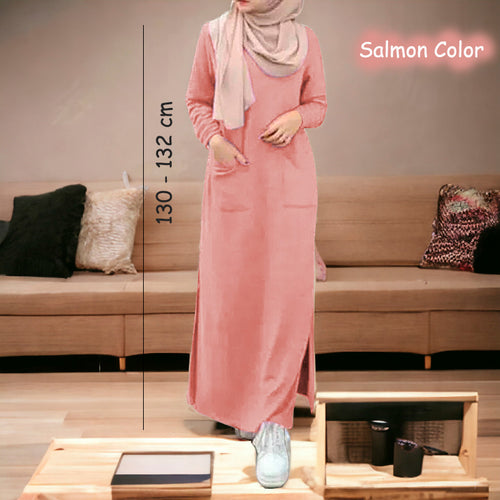 Leya Tunic Jumbo C (Salmon) - COD Not Available