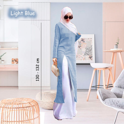 Eika Tunic Jumbo - Clearance - Light Blue - Size M