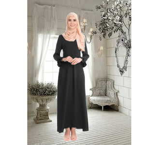 Halle Jubah - Clearance - Black - Size XS