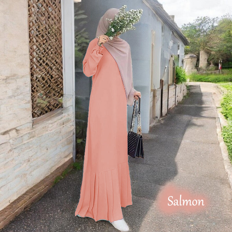 Sofi Jubah - Clearance - Salmon - Size 2XL