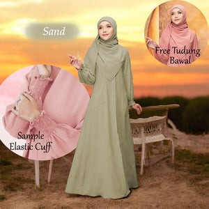 Qinara Tunic Jumbo + Free Bawal Tudung