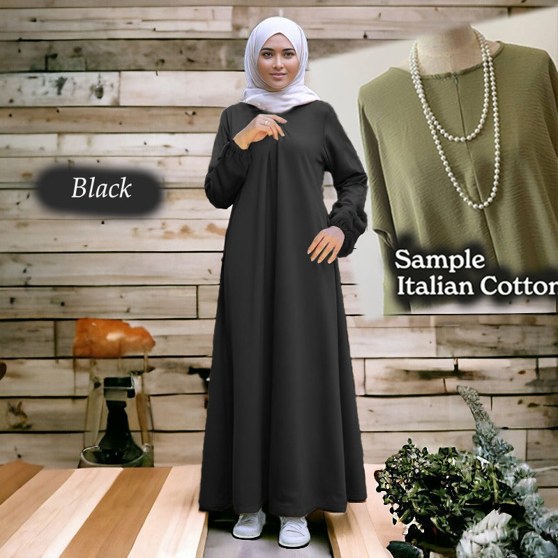 Hummer Cotton Tunic Jumbo (Loose Sleeve) – Hannah Singapore