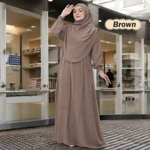 Letter Tunic Jumbo (Loose Sleeve) - No Tudung