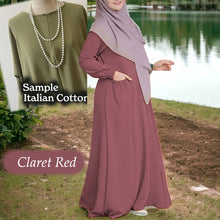 Coffee Cotton Tunic Jumbo A - Loose Sleeve - COD Not Available