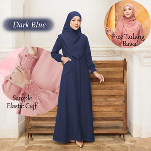 Qinara Tunic Jumbo + Free Bawal Tudung