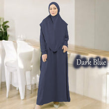 Zinna Abaya + Free Tie Back Instant Khimar