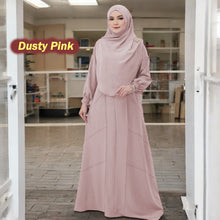 Letter Tunic Jumbo B (Loose Sleeve) - Free Instant Tudung