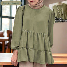 Tanya Cotton Blouse (Size 6xl - 10xl)