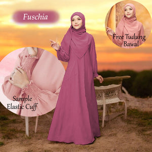 Qinara Tunic Jumbo + Free Bawal Tudung