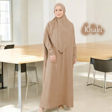 Zinna Abaya + Free Tie Back Instant Khimar