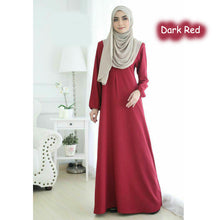 Ebele Pocket Jubah - Clearance - Dark Red - Size M