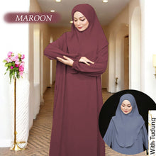 Guyana Tunic Jumbo + instant Tudung