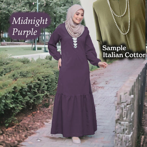 Dimmer Cotton Jubah - COD Not Available