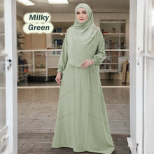 Letter Tunic Jumbo B (Loose Sleeve) - Free Instant Tudung