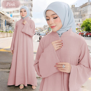 Mawar Stand Collar Tunic Jumbo