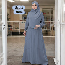 Letter Tunic Jumbo (Loose Sleeve) - No Tudung