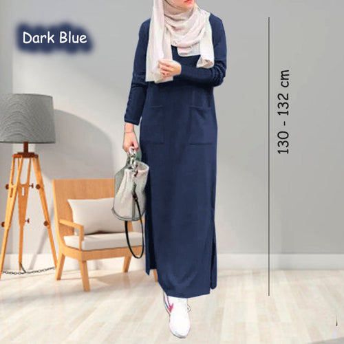 Leya Tunic Jumbo D Clearance - Dark Blue - Size S