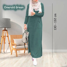 Leya Tunic Jumbo C Clearance - Emerald Green - Size S
