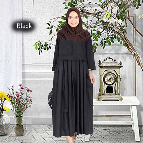 Alia Jubah A Clearance - Black - Size M