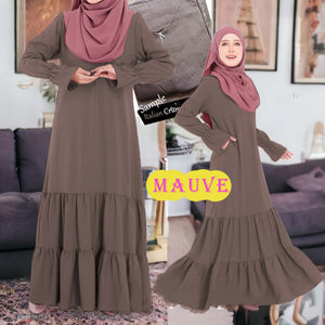 Delina Cotton Jubah